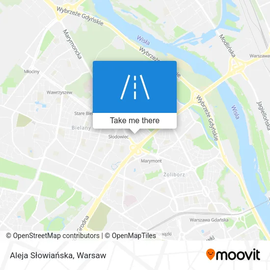 Карта Aleja Słowiańska