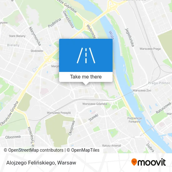 Карта Alojzego Felińskiego