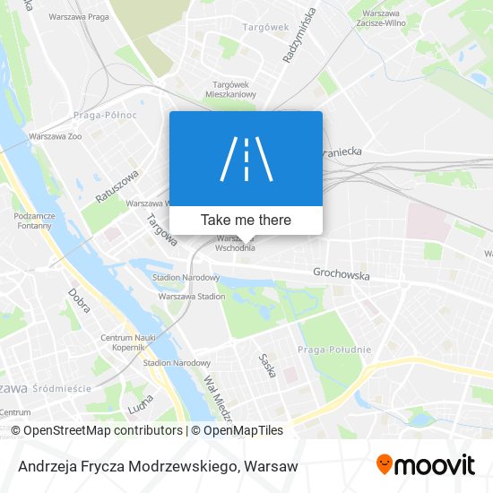 Andrzeja Frycza Modrzewskiego map