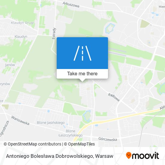 Antoniego Bolesława Dobrowolskiego map