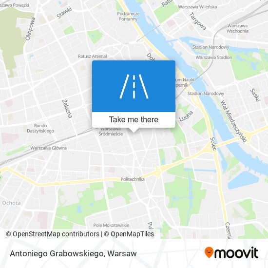 Antoniego Grabowskiego map