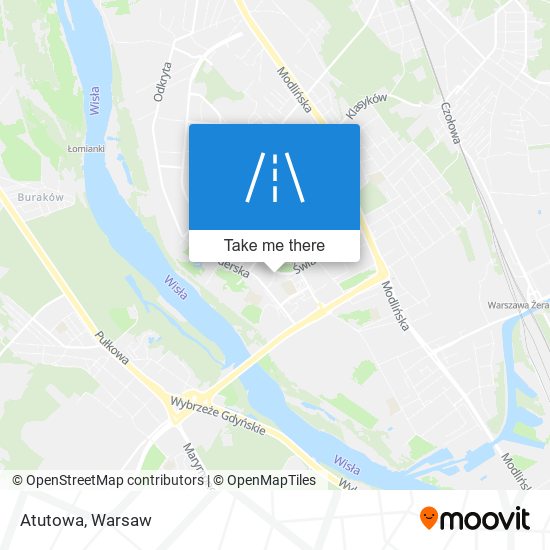 Atutowa map