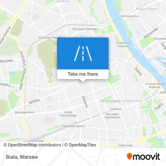 Карта Biała
