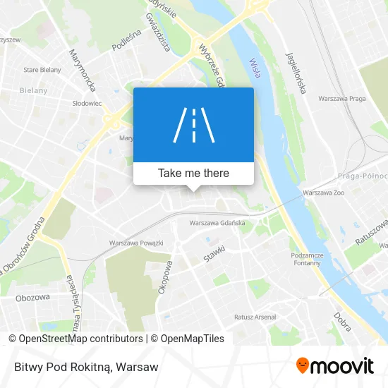 Карта Bitwy Pod Rokitną