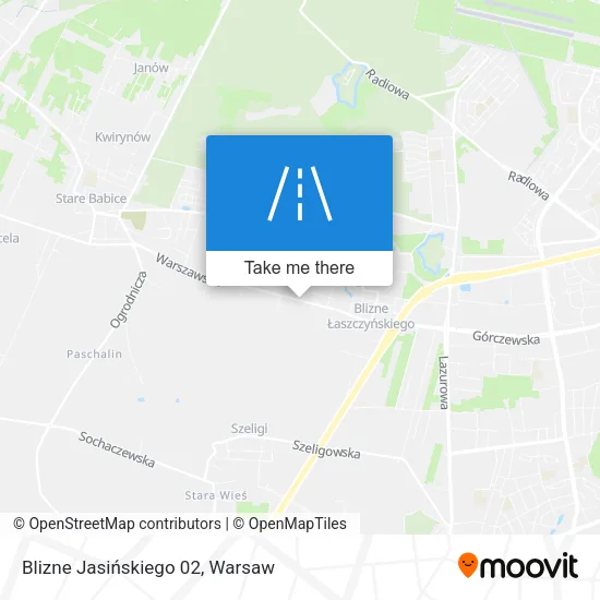 Карта Blizne Jasińskiego 02