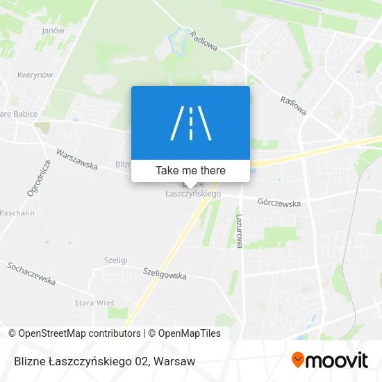 Карта Blizne Łaszczyńskiego 02