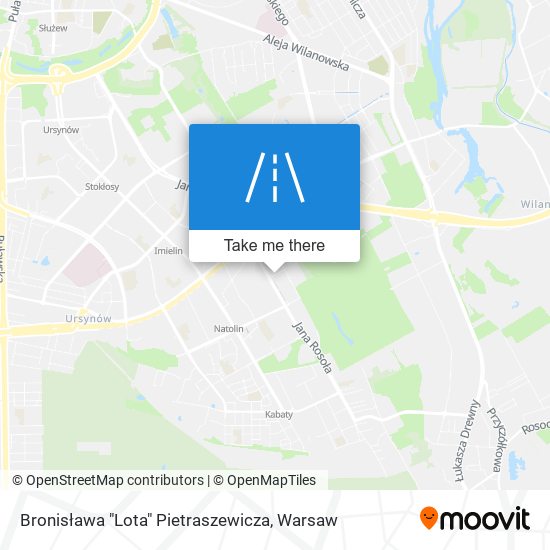 Bronisława "Lota" Pietraszewicza map