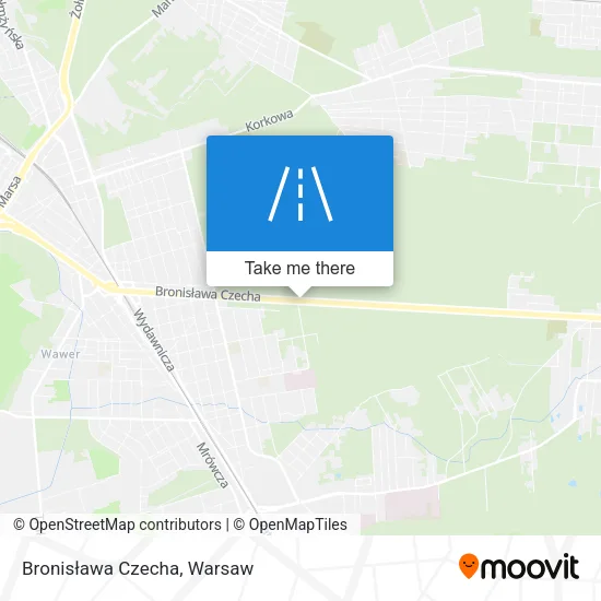 Карта Bronisława Czecha