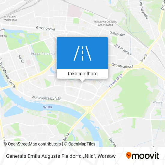 Карта Generała Emila Augusta Fieldorfa „Nila”