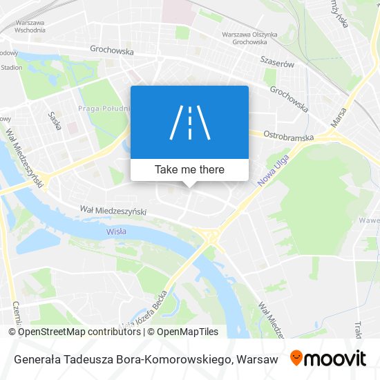 Generała Tadeusza Bora-Komorowskiego map