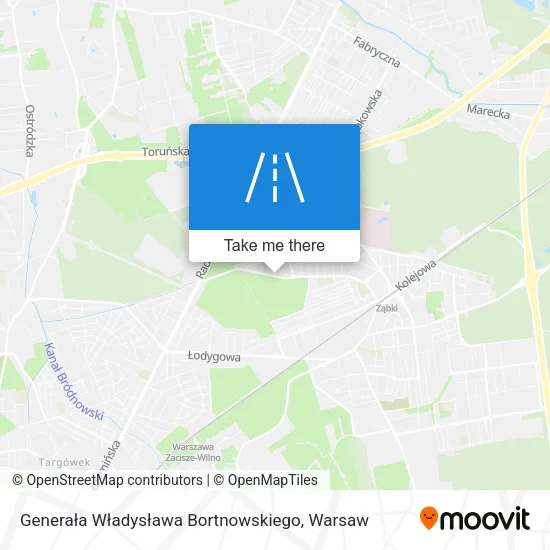 Карта Generała Władysława Bortnowskiego