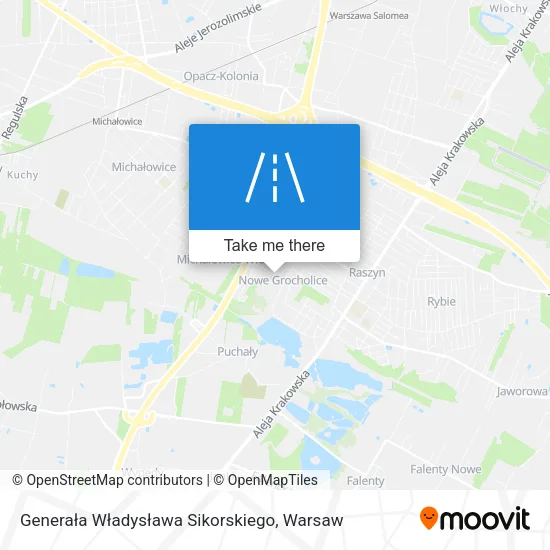 Карта Generała Władysława Sikorskiego