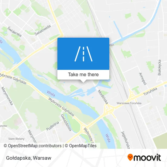 Карта Gołdapska