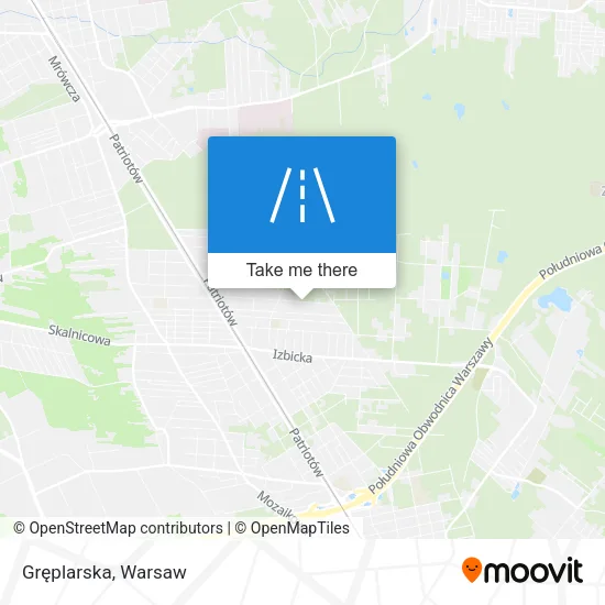 Карта Gręplarska