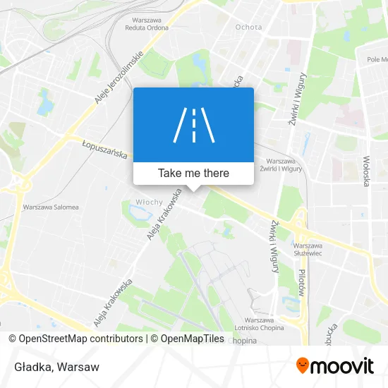 Карта Gładka