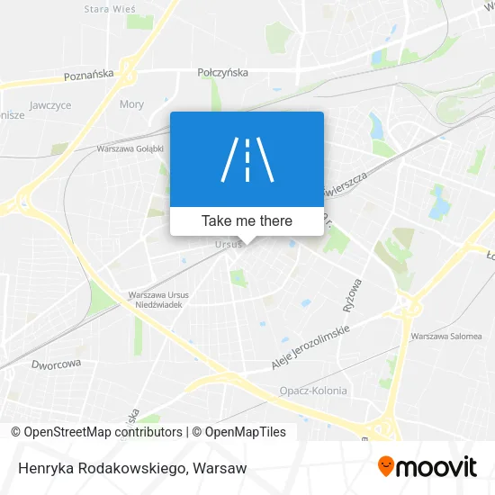 Карта Henryka Rodakowskiego