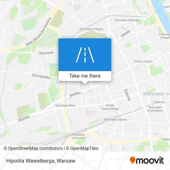 Карта Hipolita Wawelberga