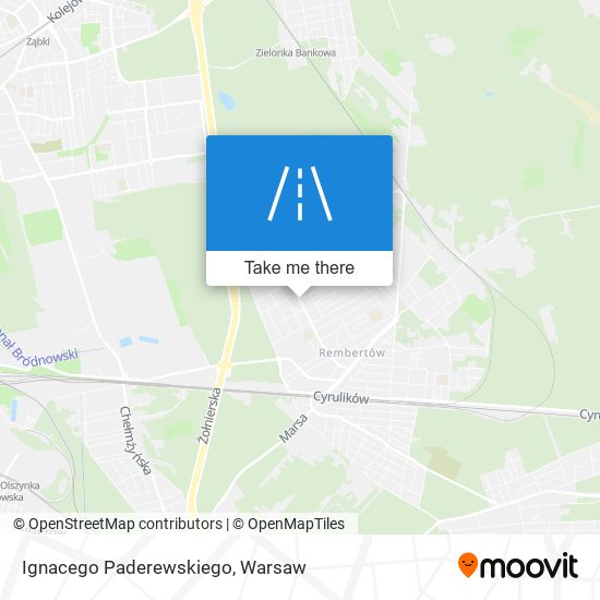 Ignacego Paderewskiego map