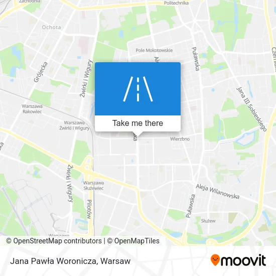 Карта Jana Pawła Woronicza