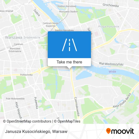 Карта Janusza Kusocińskiego