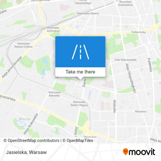Карта Jasielska