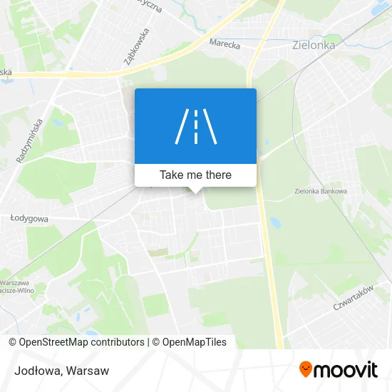 Карта Jodłowa