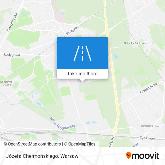 Карта Józefa Chełmońskiego