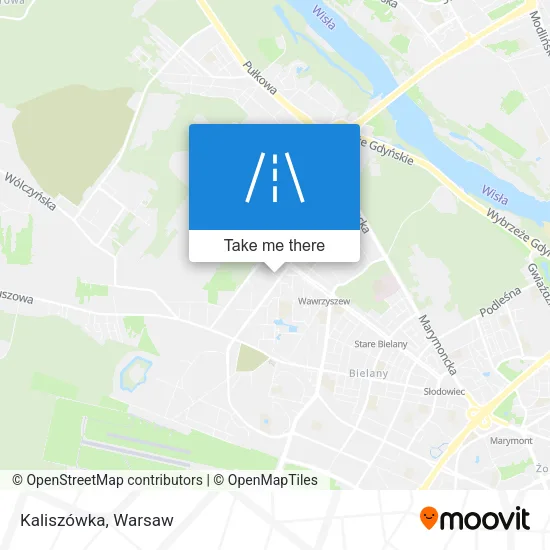 Карта Kaliszówka