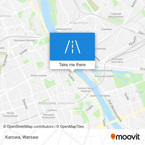 Карта Karowa
