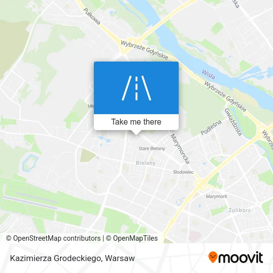 Карта Kazimierza Grodeckiego