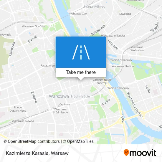 Карта Kazimierza Karasia