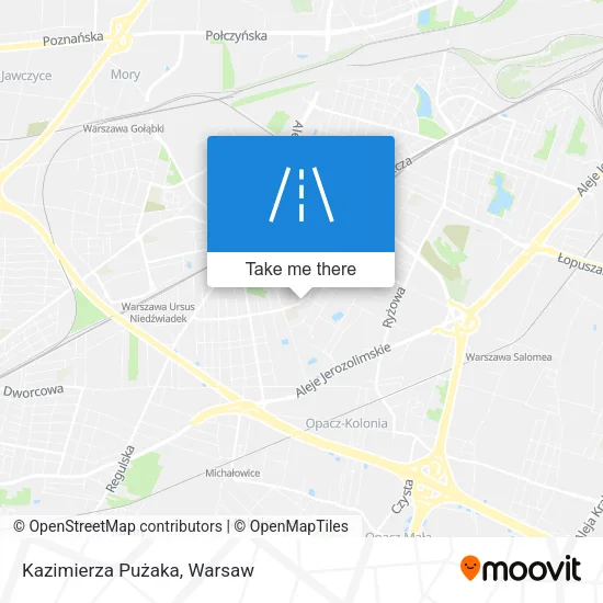 Карта Kazimierza Pużaka