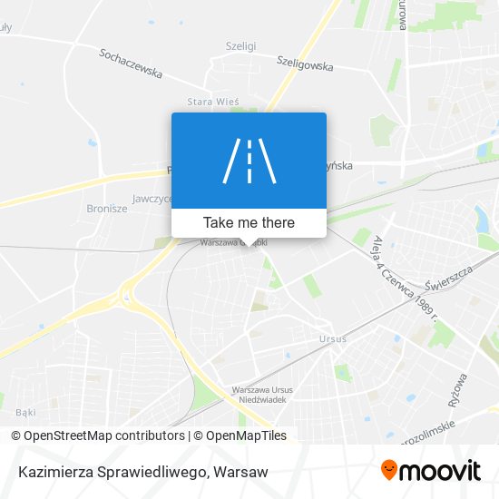 Kazimierza Sprawiedliwego map