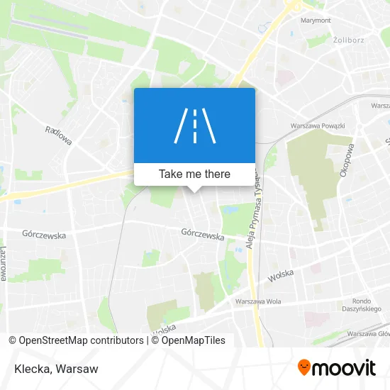 Карта Klecka