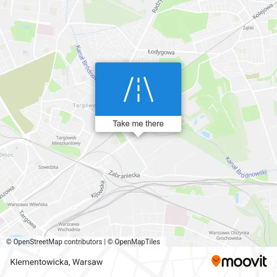 Карта Klementowicka