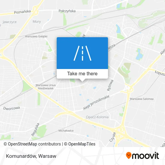 Карта Komunardów