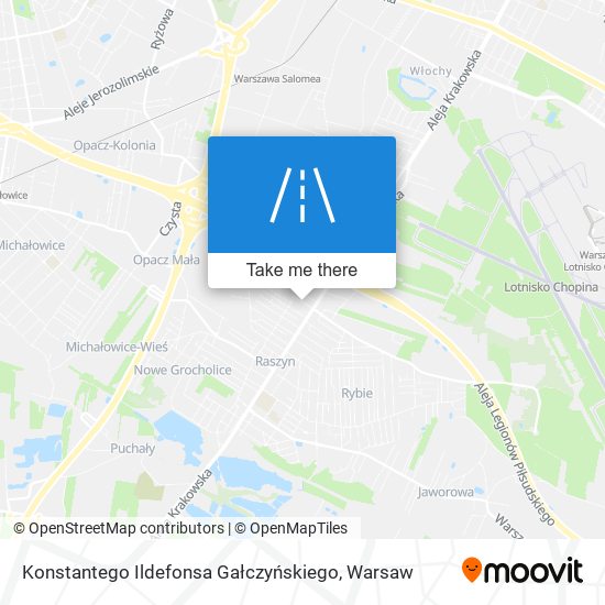 Konstantego Ildefonsa Gałczyńskiego map