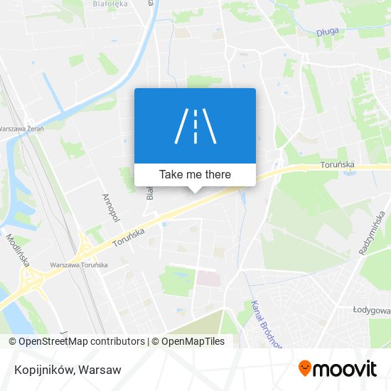 Kopijników map