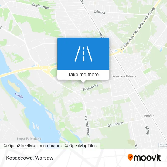Карта Kosaćcowa