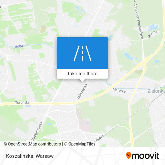Карта Koszalińska