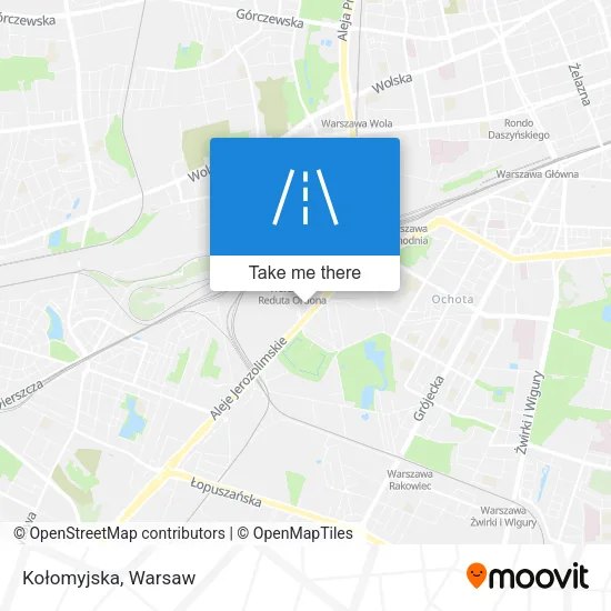 Карта Kołomyjska