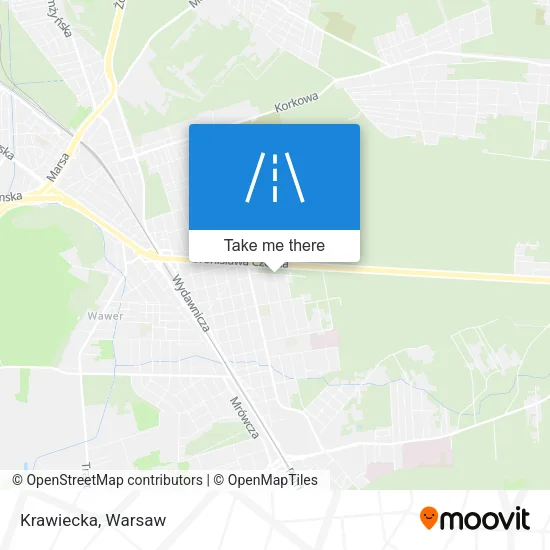 Карта Krawiecka