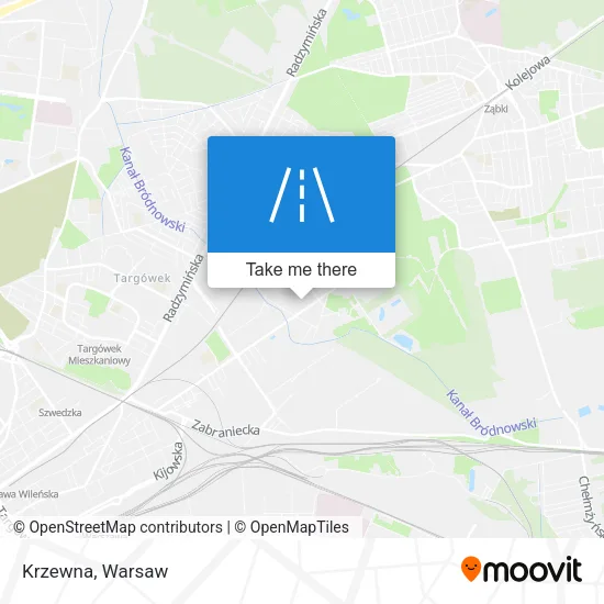 Карта Krzewna