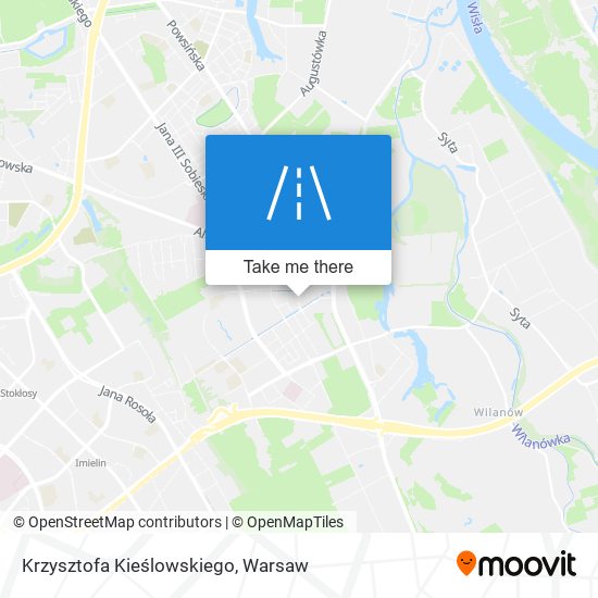 Krzysztofa Kieślowskiego map