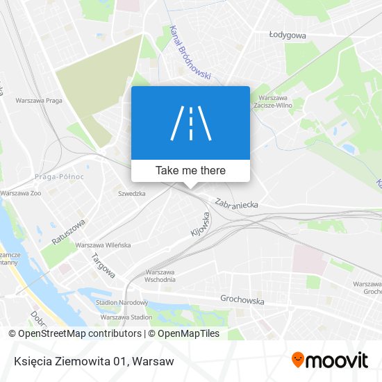 Księcia Ziemowita 01 map