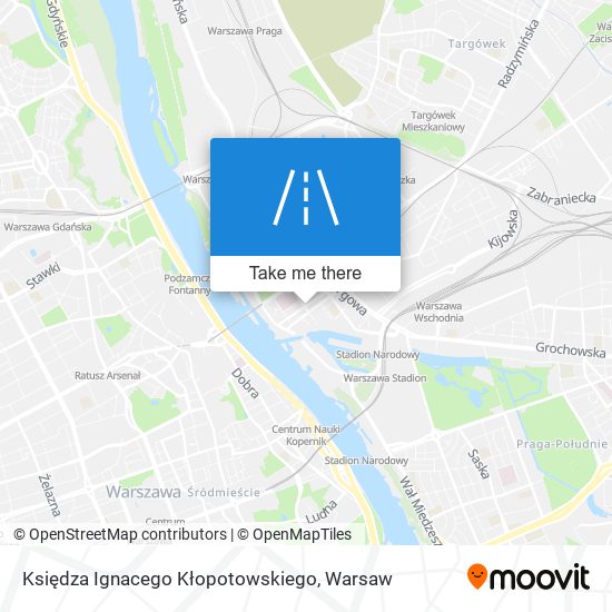 Księdza Ignacego Kłopotowskiego map