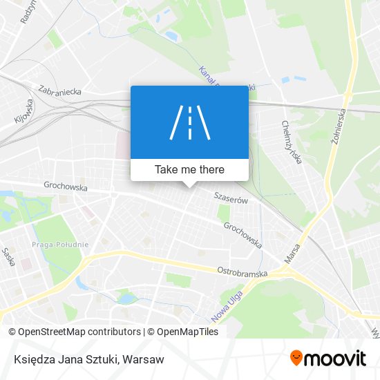 Księdza Jana Sztuki map