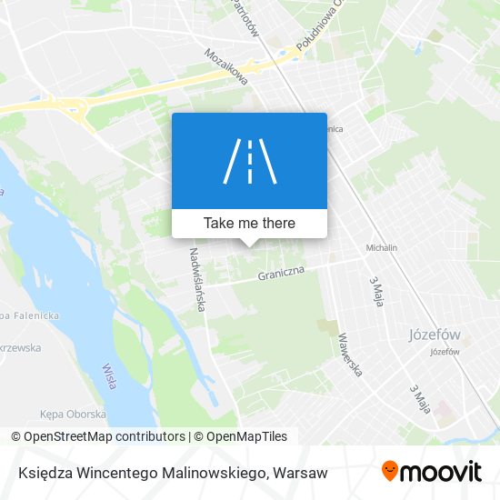 Księdza Wincentego Malinowskiego map