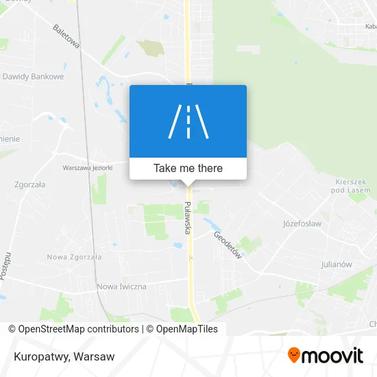 Карта Kuropatwy