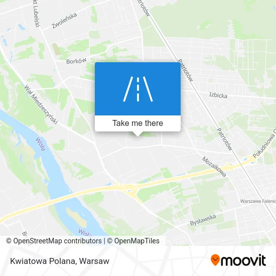 Карта Kwiatowa Polana